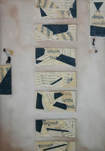 Gravitacija u B Duru - 58 x 40 cm