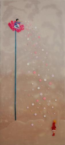 The story of the soap bubbles - 82 x 32 cm