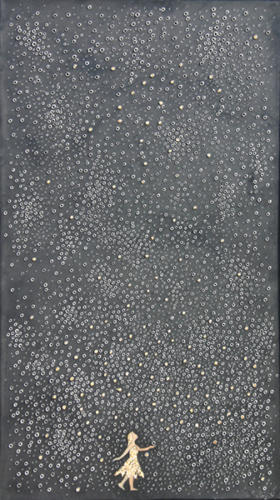 Flaunting - 55 x 32 cm