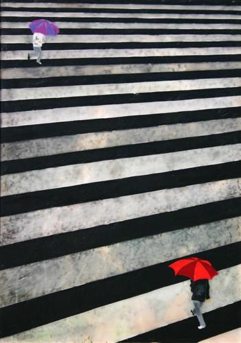 U žurbi - 86 x 61 cm