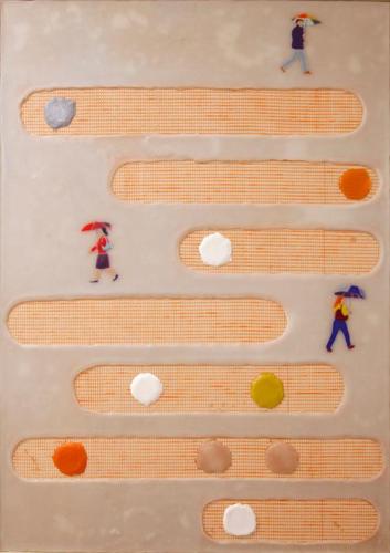 Svako svojim putem - 98 x 70 cm