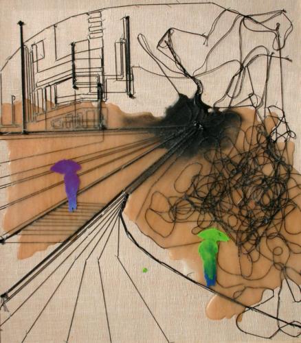 Order and Confusion - 56 x 50 cm