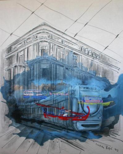 September nostalgia - 125 x 100 cm