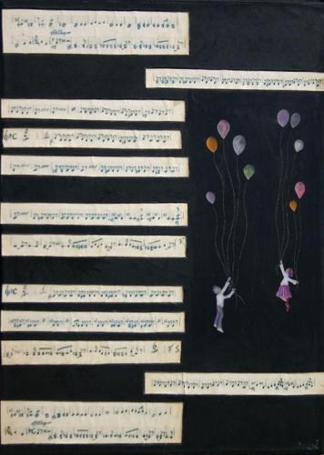 Muzička levitacija - 58 x 40 cm
